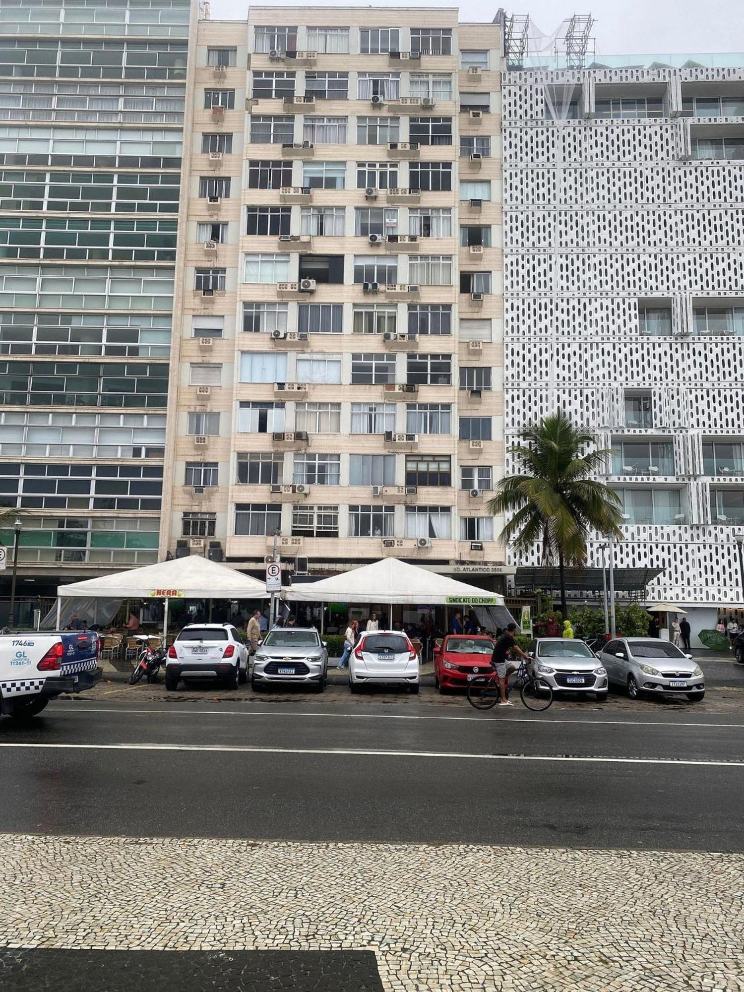 Studio 516 Copacabana Av Atlantica, Posto 6 Rio de Janeiro Esterno foto